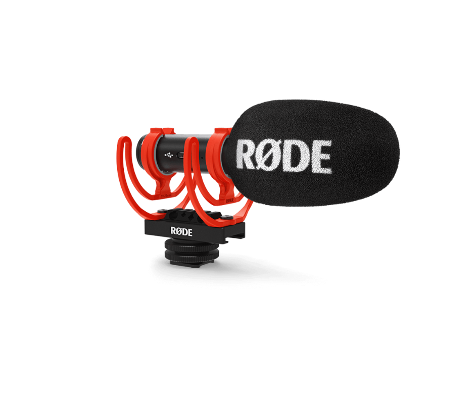 Rode VideoMic GO II Micrófono direccional ligero para montaje en cámara