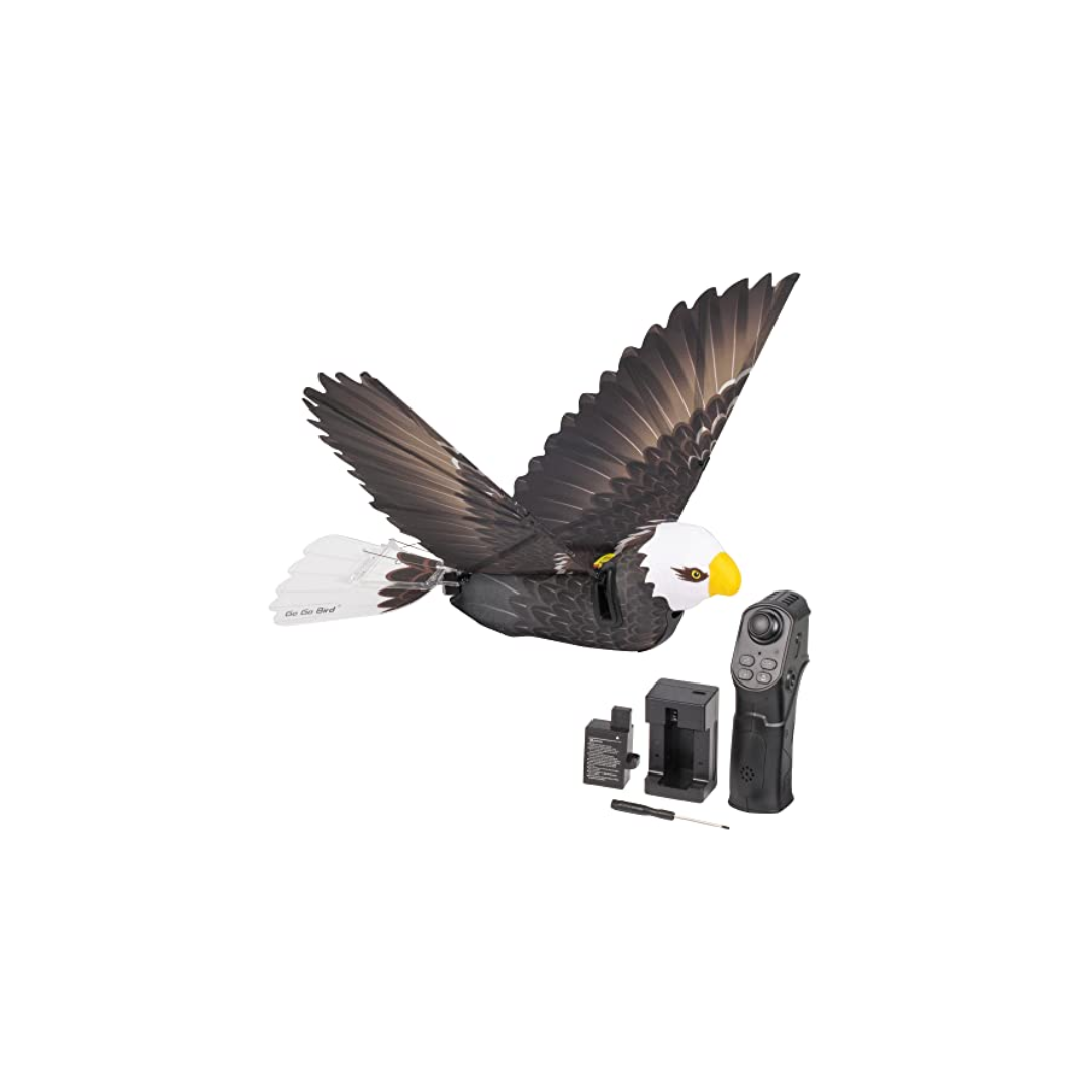 Zing Go Go Bird - Eagle - Avión volador de control remoto premium