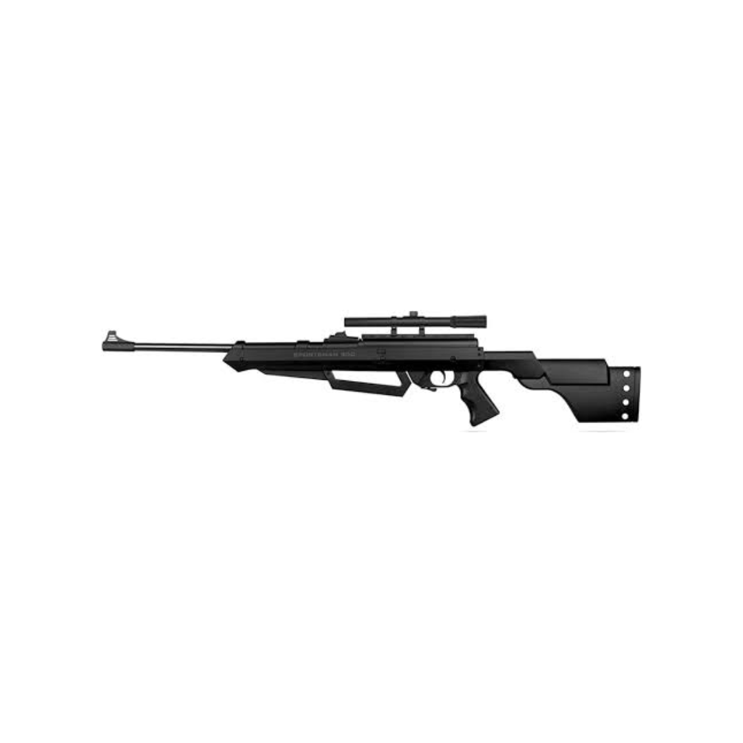 Bear River Sportsman 900 - Rifle de aire, escopeta de aire comprimido con bomba múltiple 0.177, escopeta de balines con mira incluida